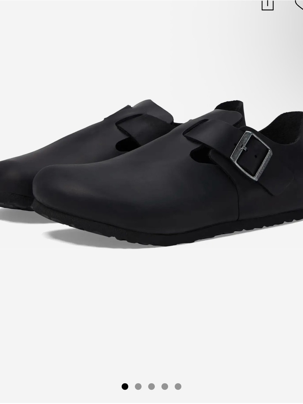 Birkenstock London Vintage Black Brand New